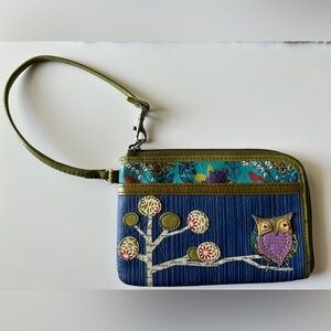 Fossil Leather Wristlet